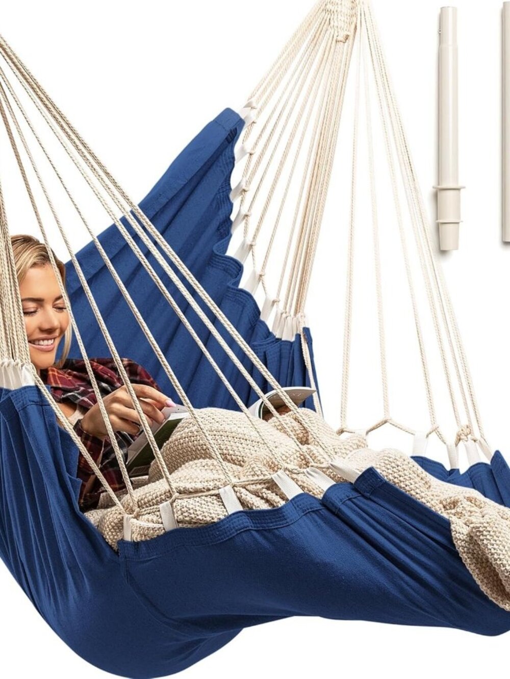 Hanging Hammock Chair Swing – Hanging Chair Outdoor & Indoor - Hammock Swing Cha